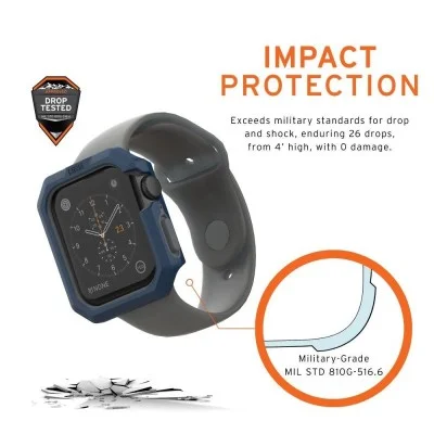 Uag Civilian Case For Apple Watch 44Mm - Grey Blue